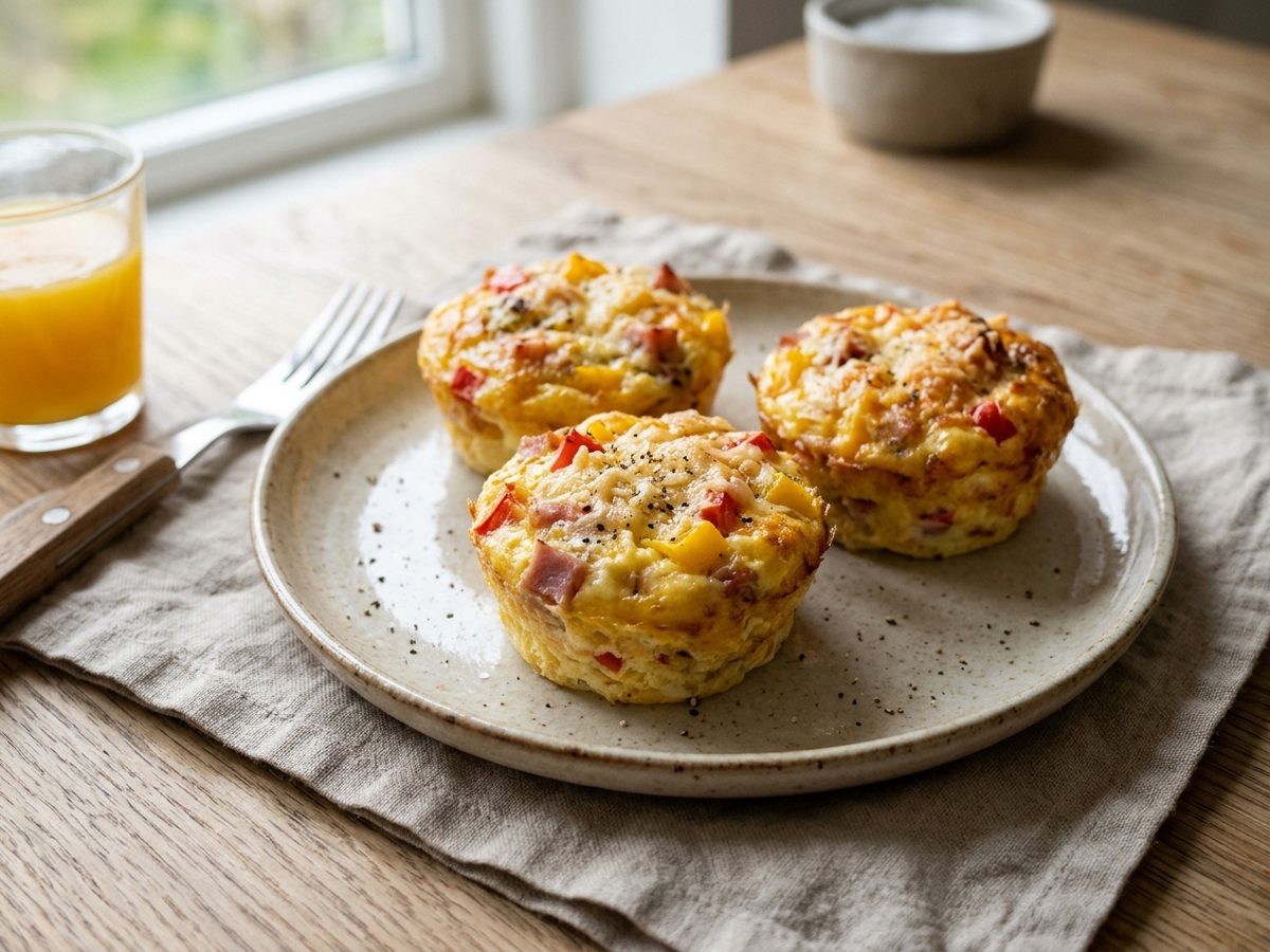 Airfryer æggemuffins