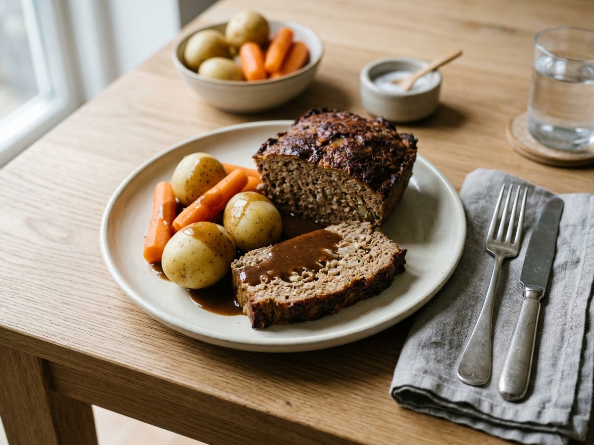 Farsbrød med kartofler