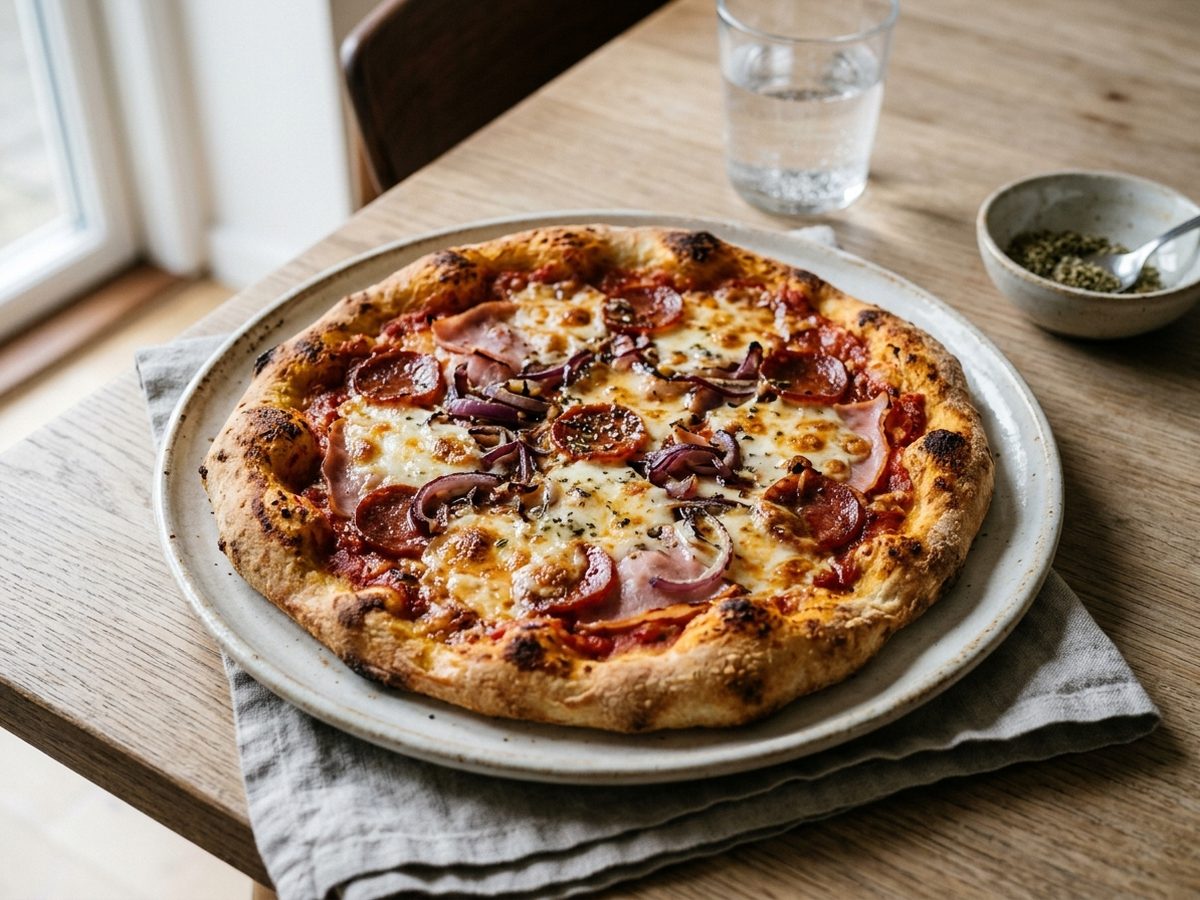 Hjemmelavet pizza