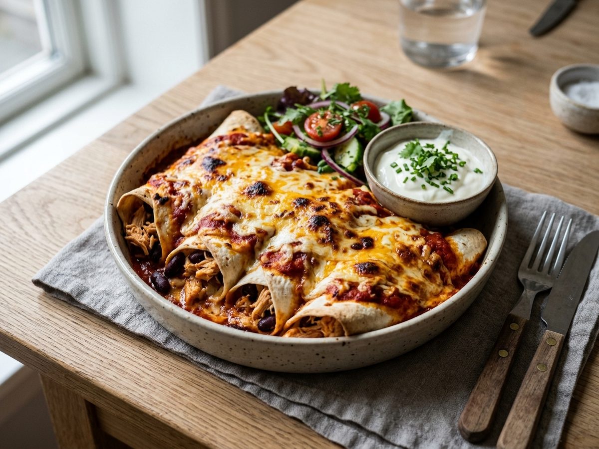 Kyllinge-enchiladas