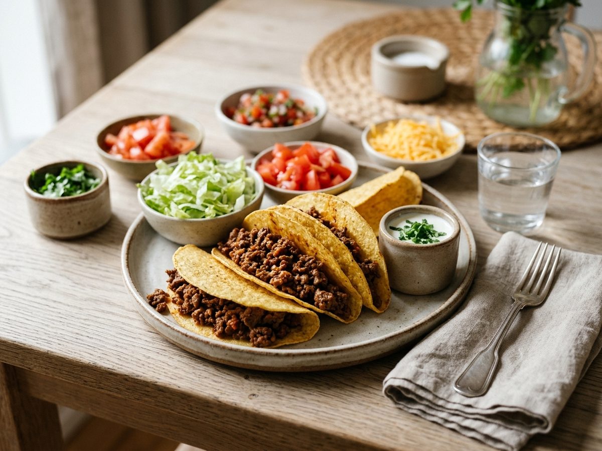 Hjemmelavede tacos